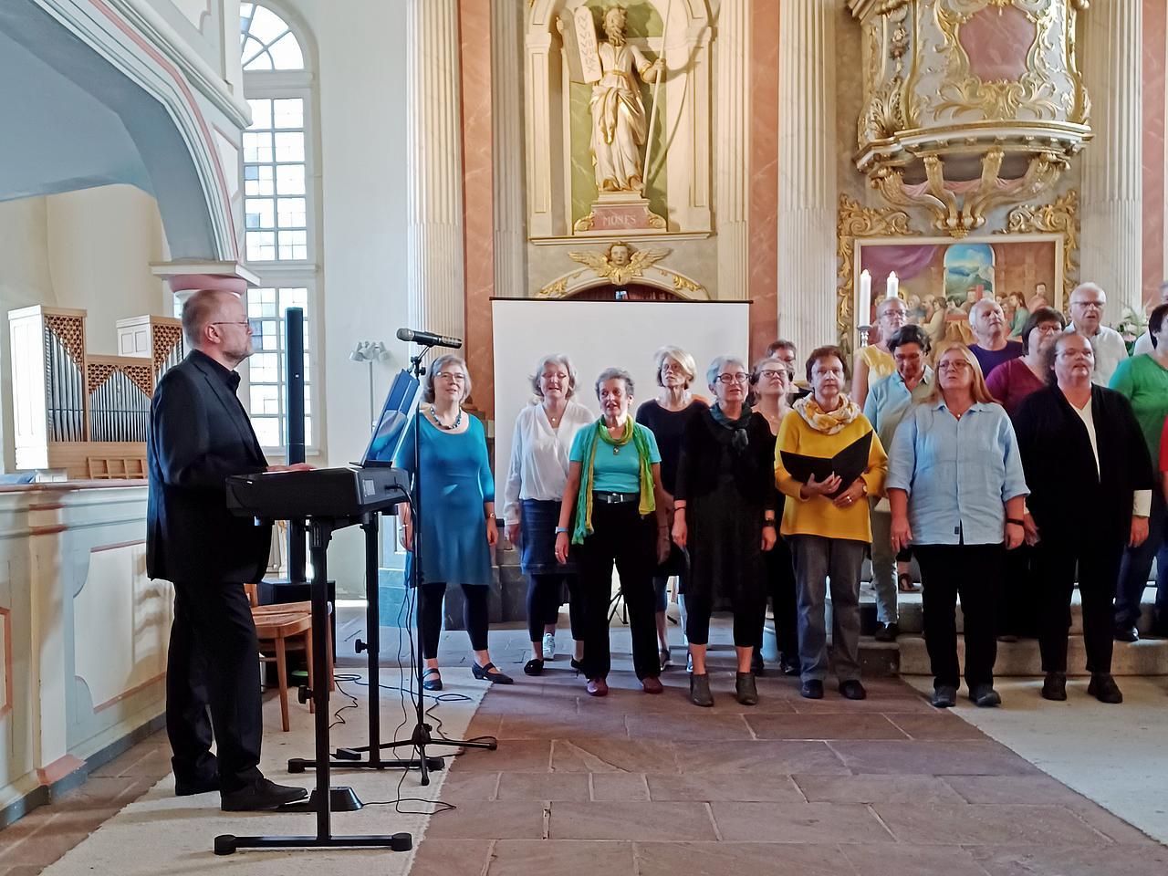 Musikgottesdienst mit dem „Colours of Gospel“ am 31.08. um 10:00 Uhr